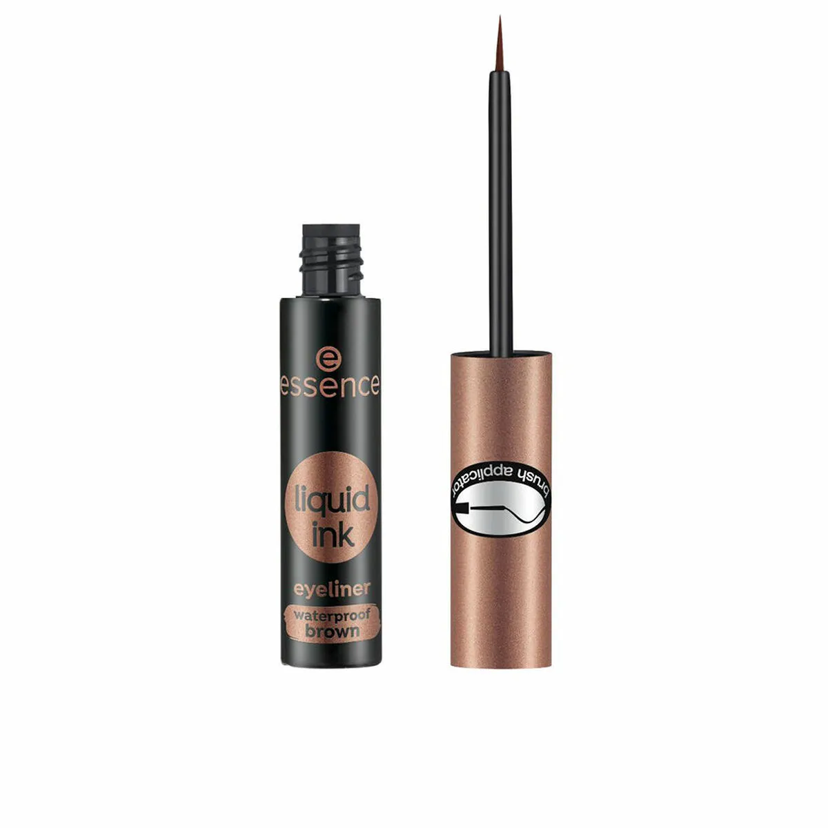 Eyeliner Essence Liquid Ink Resistente all'acqua Nº 02-brown 3 ml