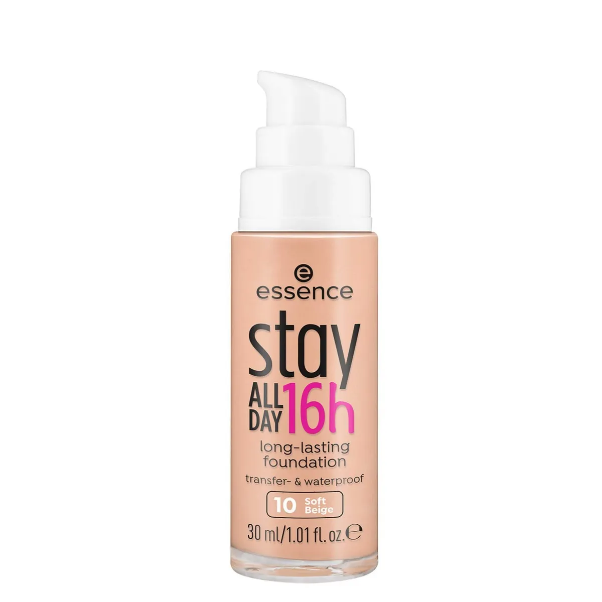 Base Cremosa per il Trucco Essence Stay All Day 16H 10-soft beige (30 ml)