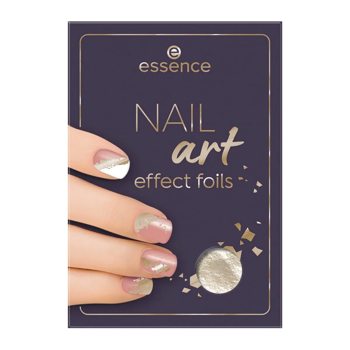 Lucido per Unghie Essence Nail Art 01-golden galaxy Pannelli