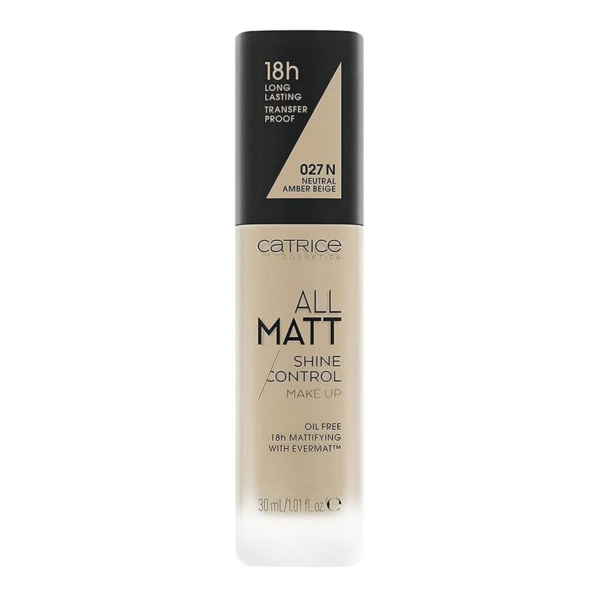 Base Cremosa per il Trucco Catrice All Matt 027N-neutral amber beige 30 ml