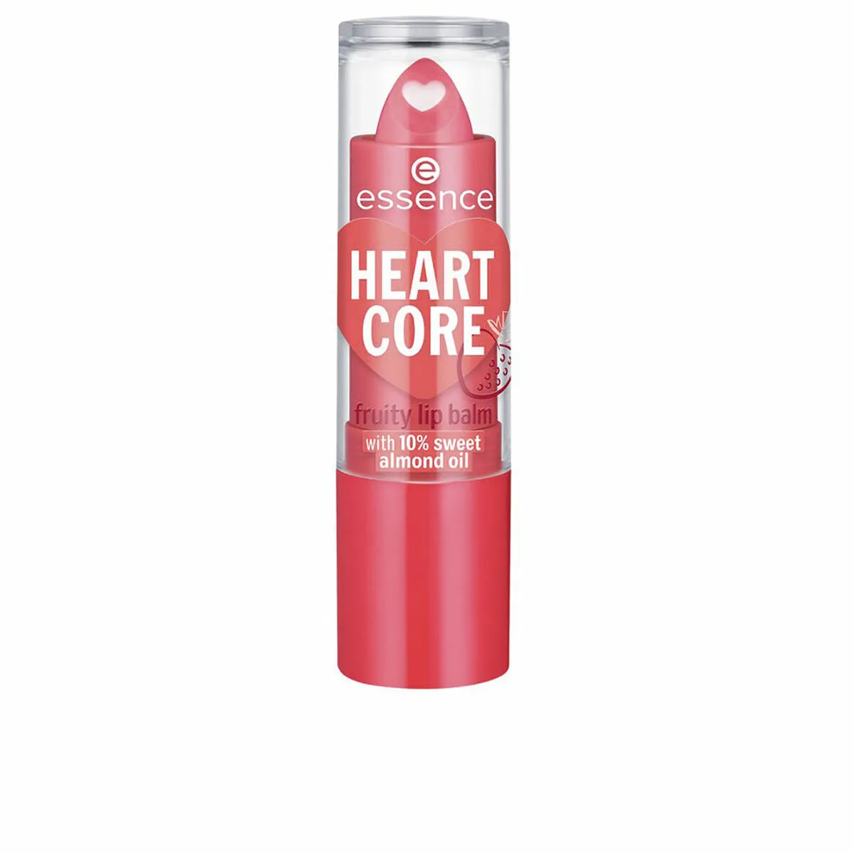 Balsamo Labbra colorato Essence Heart Core Nº 02-sweet strawberry 3 g