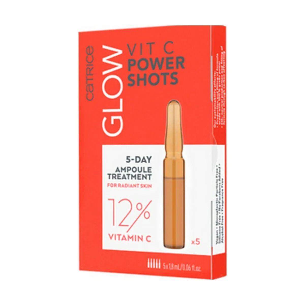 Fiale Catrice Glow Vitamina C 5 Unità 9 ml