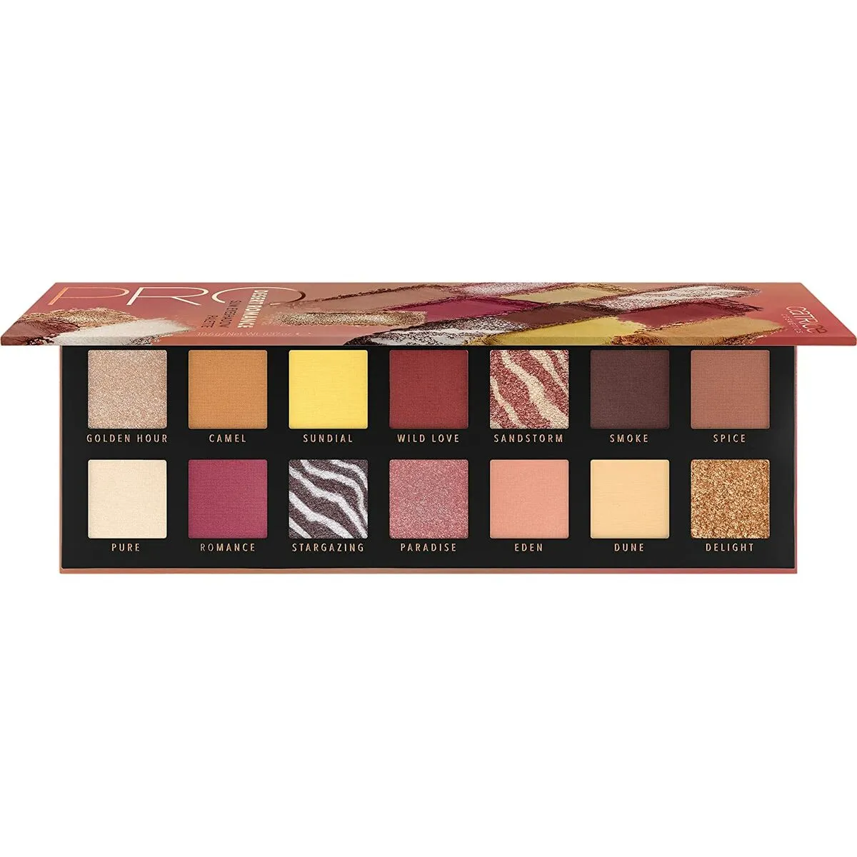 Palette di Ombretti Catrice Pro Desert Romance 010-romance slim (10,6 g)