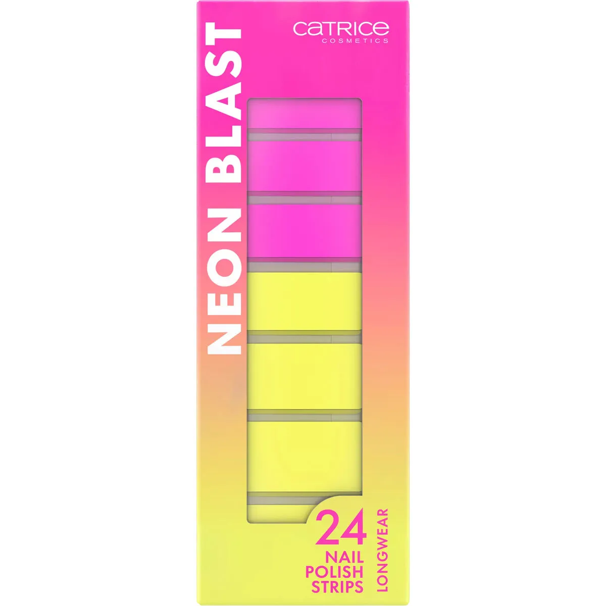 Adesivi per unghie Catrice Neon Blast 24 Pezzi