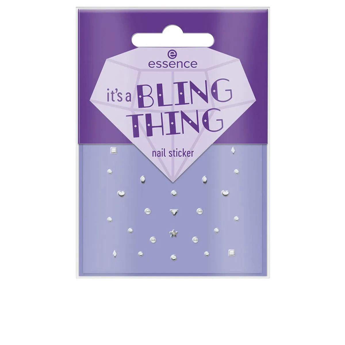 Adesivi per unghie Essence It's a Bling Thing 28 Pezzi