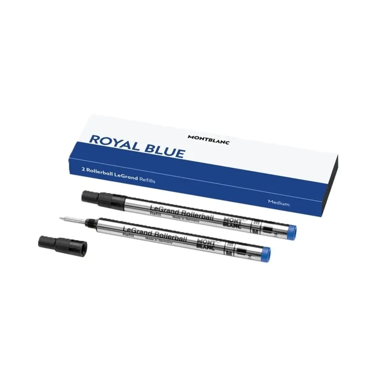 Cartuccia di ricambio per penna Montblanc ROYAL  BLUE Azzurro 2 Unità (2 Unità)