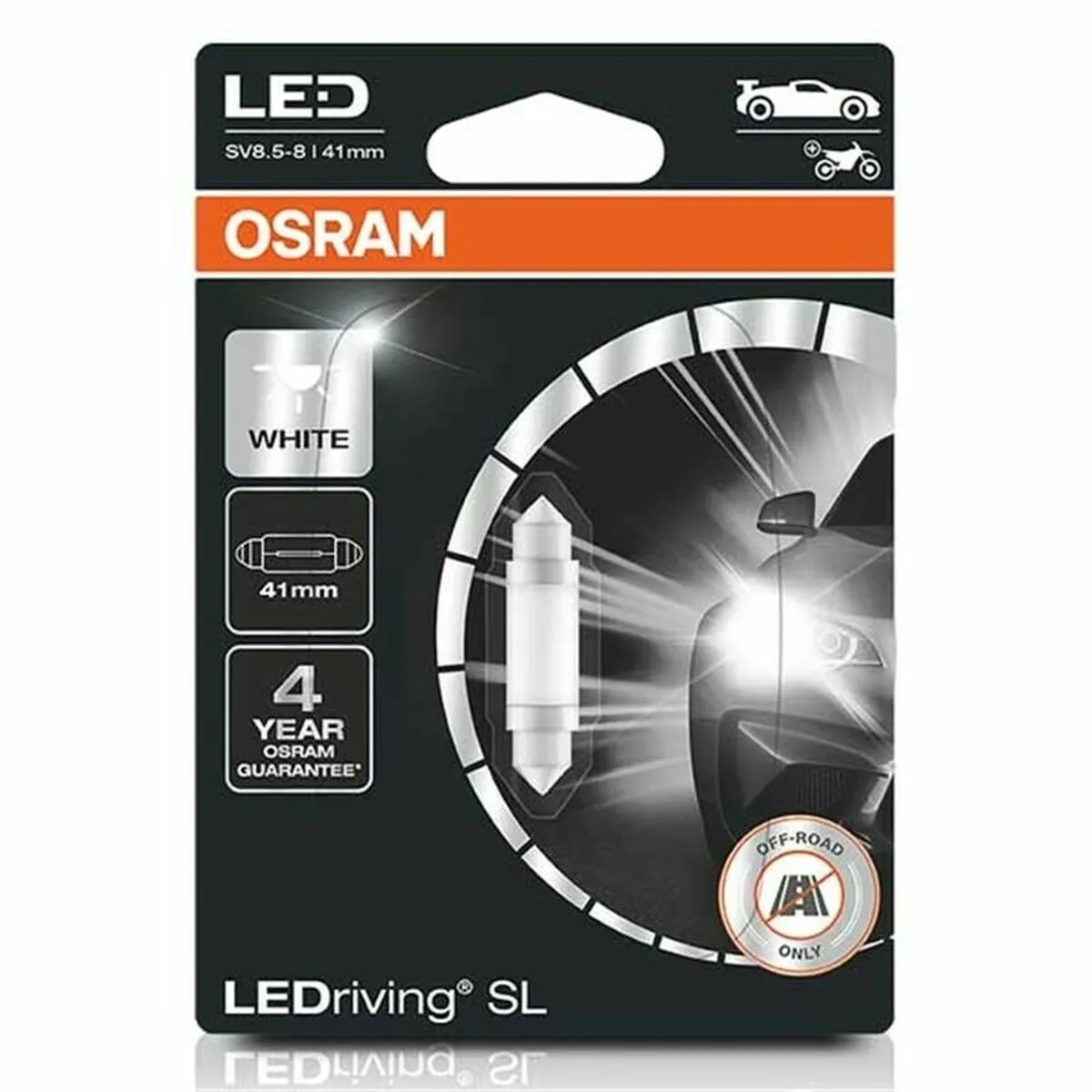 Lampadina per Auto Osram OS6413DWP-01B C5W 6000K 0,6 W