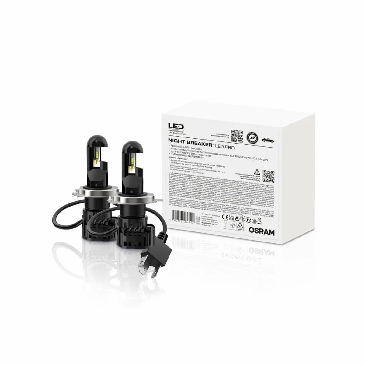 Lampadina per Auto Osram Nightbreaker H4 12 V LED