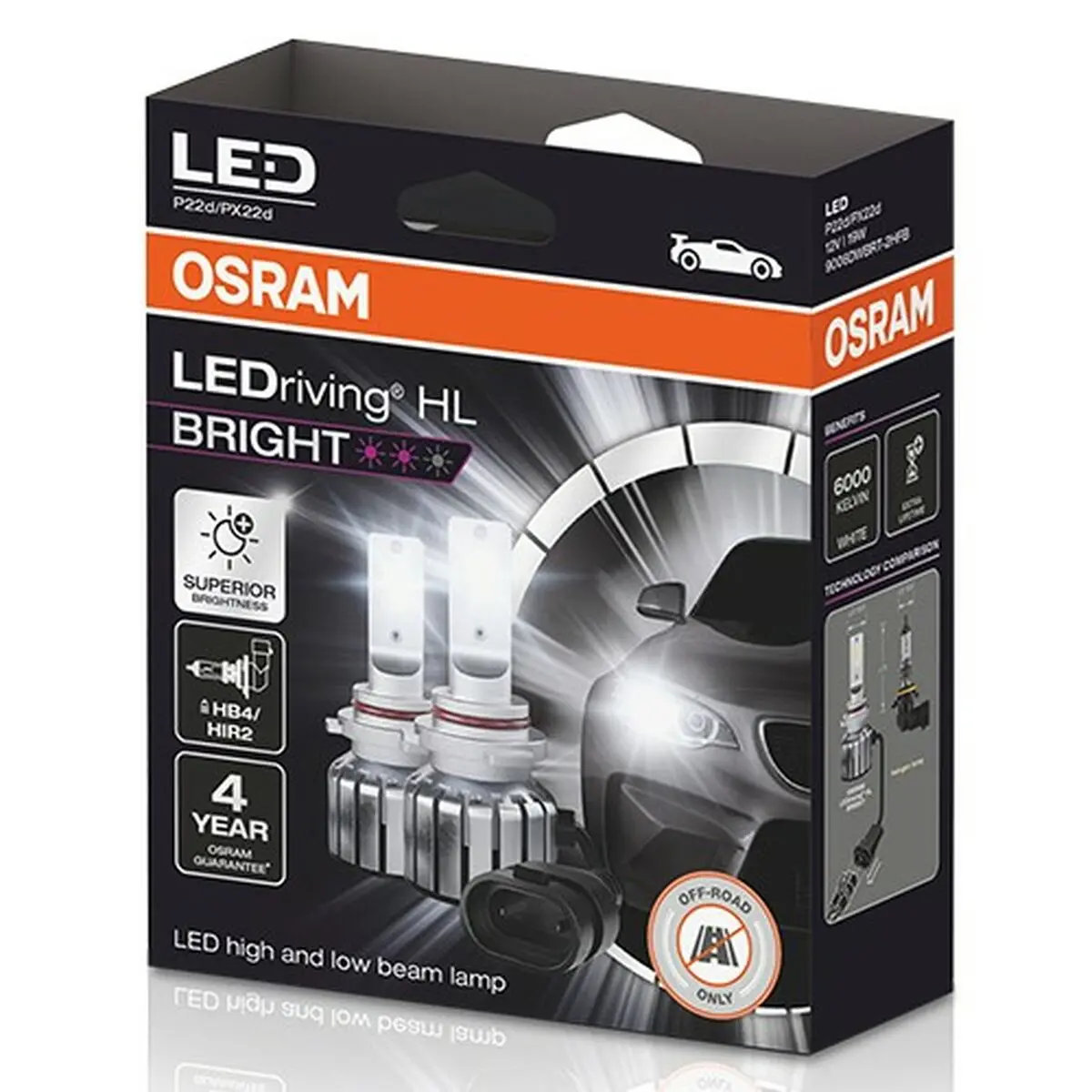 Lampadina per Auto Osram LEDriving HL HB4 12 V