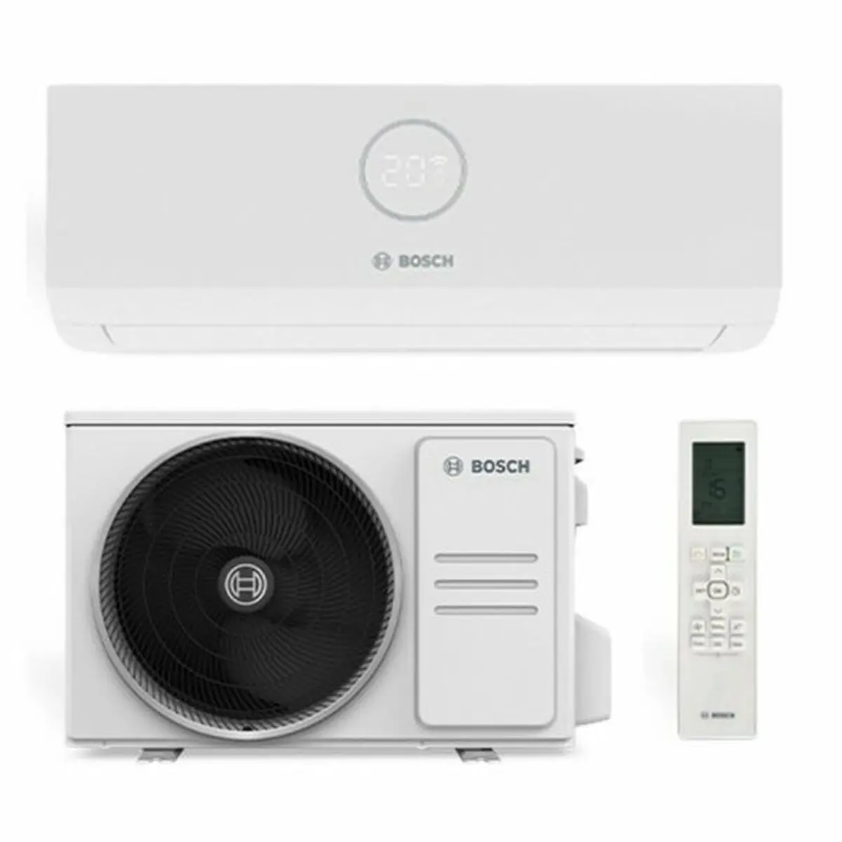 Condizionatore BOSCH CLIMATE 3000I R32 2150 fg/h Split Bianco A+ A++ A+++ A+++/A++