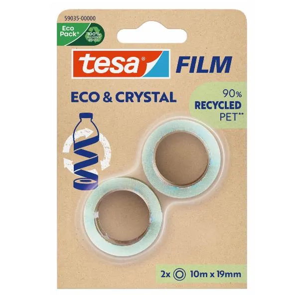 CF6XBL2 TESAFILM ECO CRYSTAL 10X19