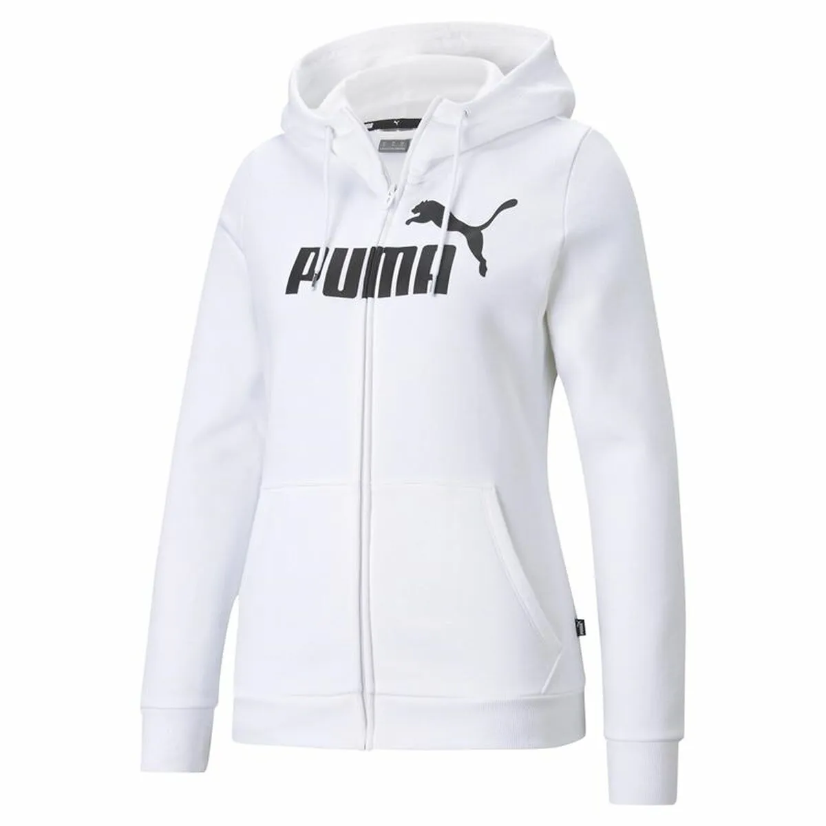 Felpa con Cappuccio Donna Puma  Ess Logo Full-Zip