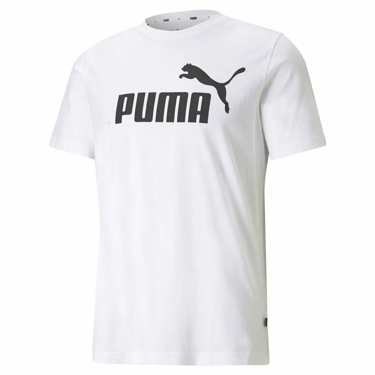 Maglia a Maniche Corte Uomo Puma 586666 02 Bianco (S) (1 Unità)