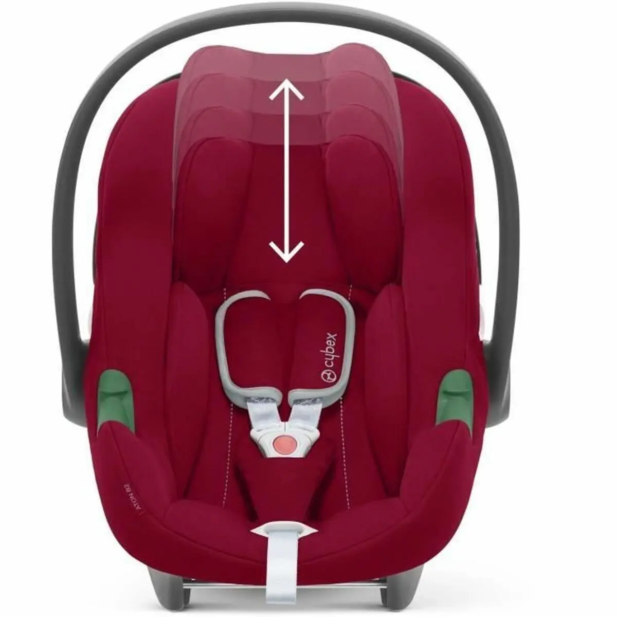 Seggiolino Auto Cybex Aton B2 i-Size Rosso ISOFIX