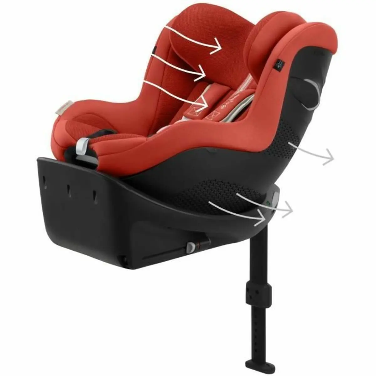 Seggiolino Auto Cybex Sirona Gi I-Size Arancio ISOFIX