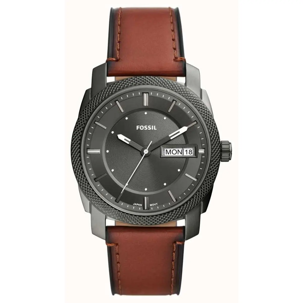 Orologio Uomo Fossil MACHINE Nero Grigio