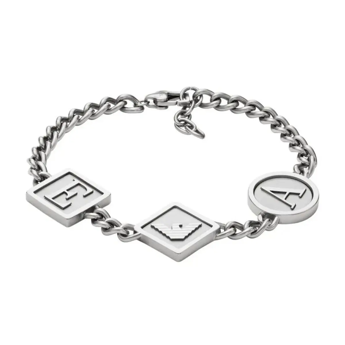 Bracciale Uomo Emporio Armani STATION CHAIN Acciaio inossidabile