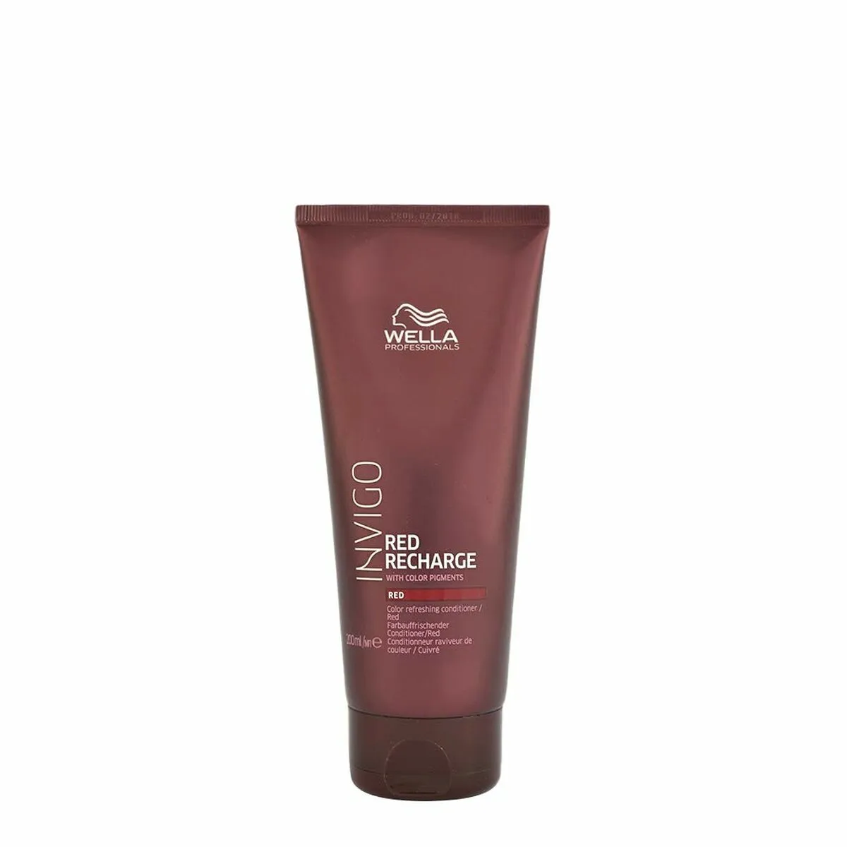 Maschera con pigmenti colorati Wella Invigo Red Recharge 200 ml