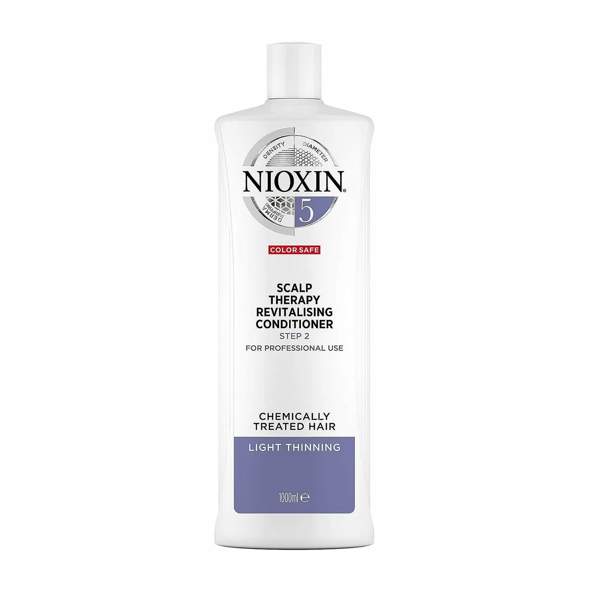 Balsamo per Capelli Tinti Nioxin System 5 Color Safe 1 L