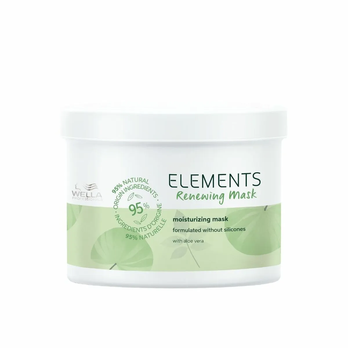 Maschera per Capelli Wella Elements 500 ml