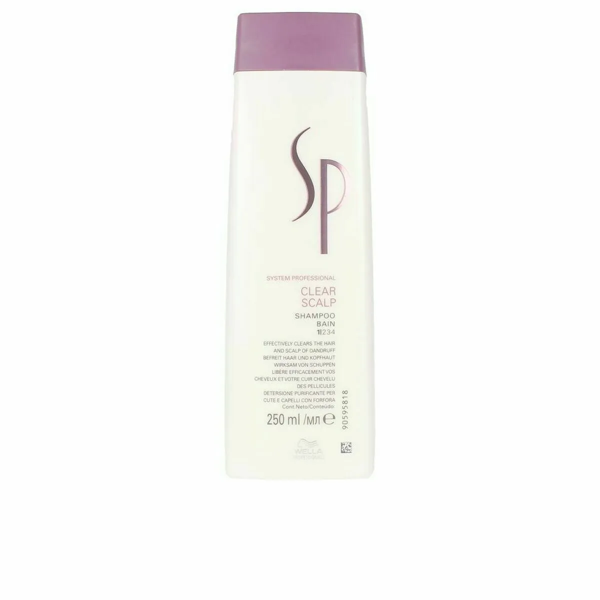 Shampoo Antiforfora Wella SP Clear Scalp (250 ml)