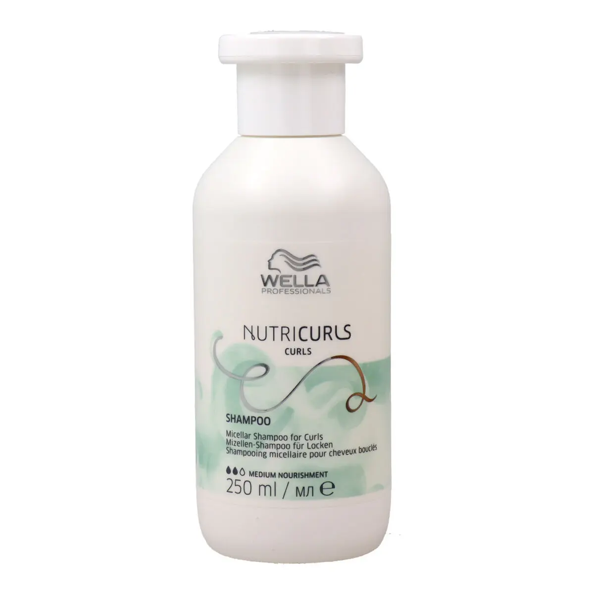 Shampoo Micellare Wella Nutricurls 250 ml Capelli ricci