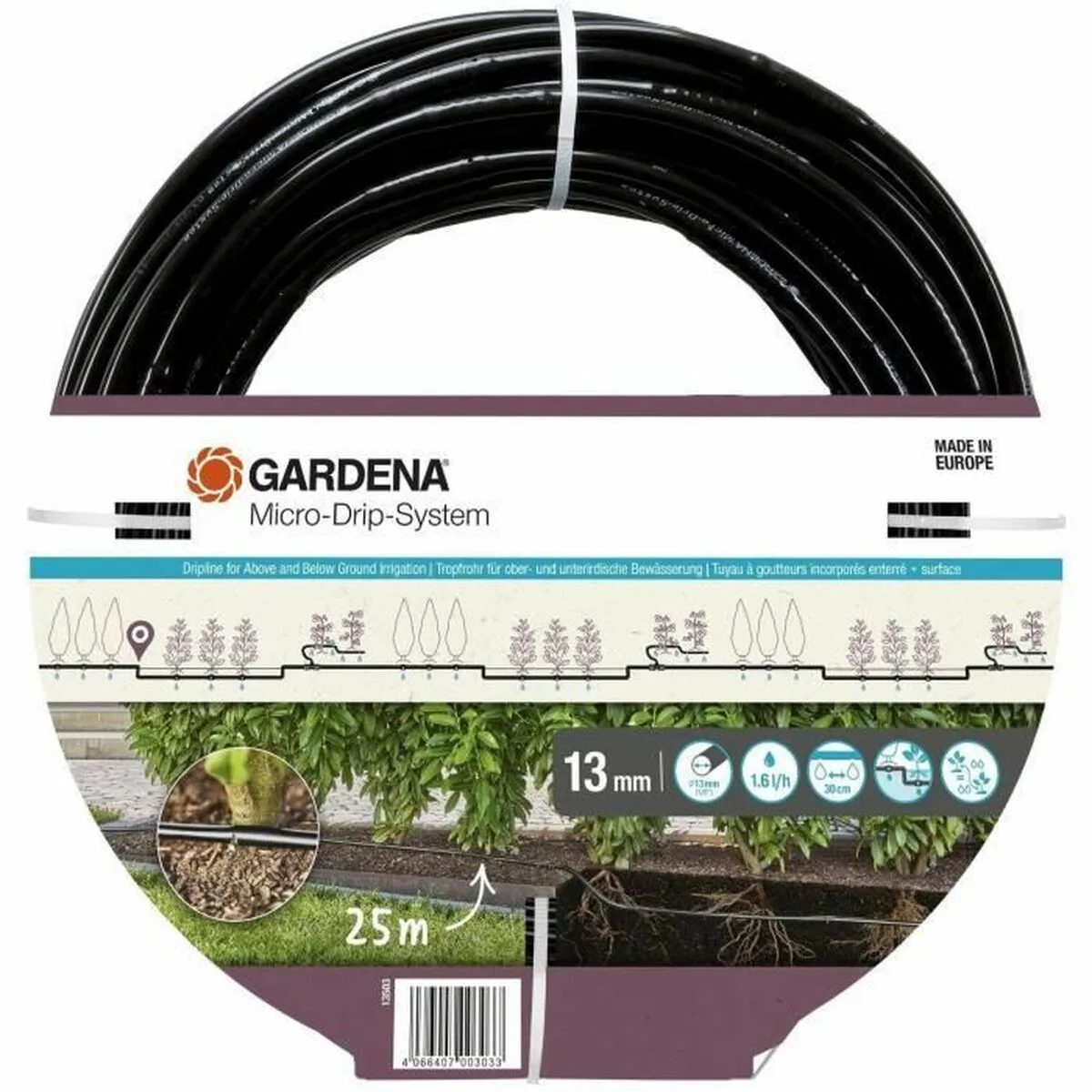 Tubo antigoccia Gardena 13503-20 25 m