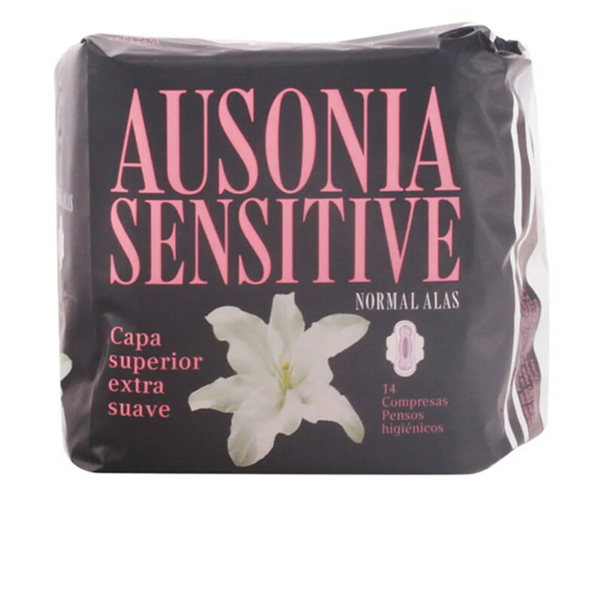 Assorbenti Normali con Ali SENSITIVE Ausonia Ausonia Sensitive (14 uds) 14 Unità