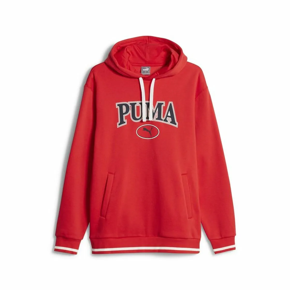 Felpa con Cappuccio Uomo Puma Squad Fl Rosso