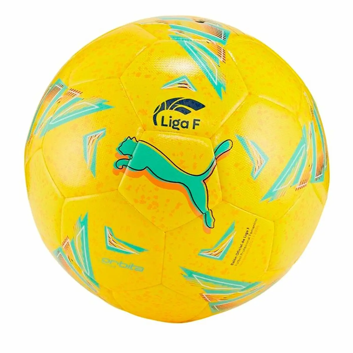 Pallone da Calcio Puma Orbita Liga F Giallo Taglia 5