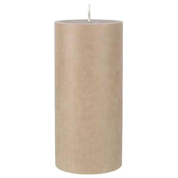 CANDELE PILLAR 7X15 CM SABBIA