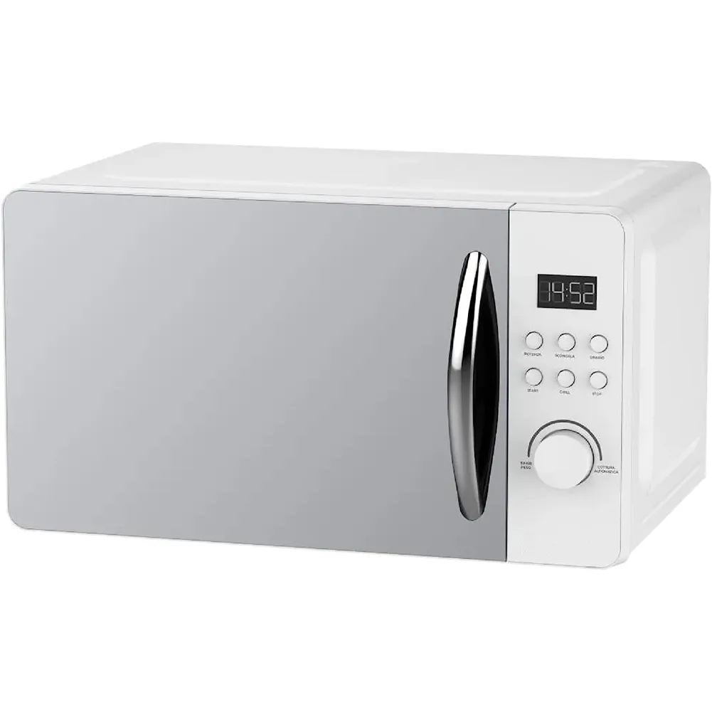 Forno Fornetto a Microonde Bianco Elettrico Capacità 20 Litri Potenza 800 Watt