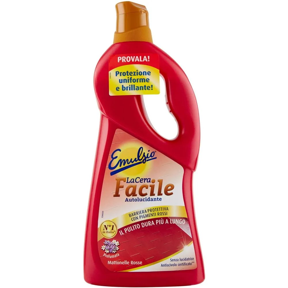 1 x Emulsio Cera Facile Rossa Profumato 725ml Barriera Protettiva Pigmenti Rossi