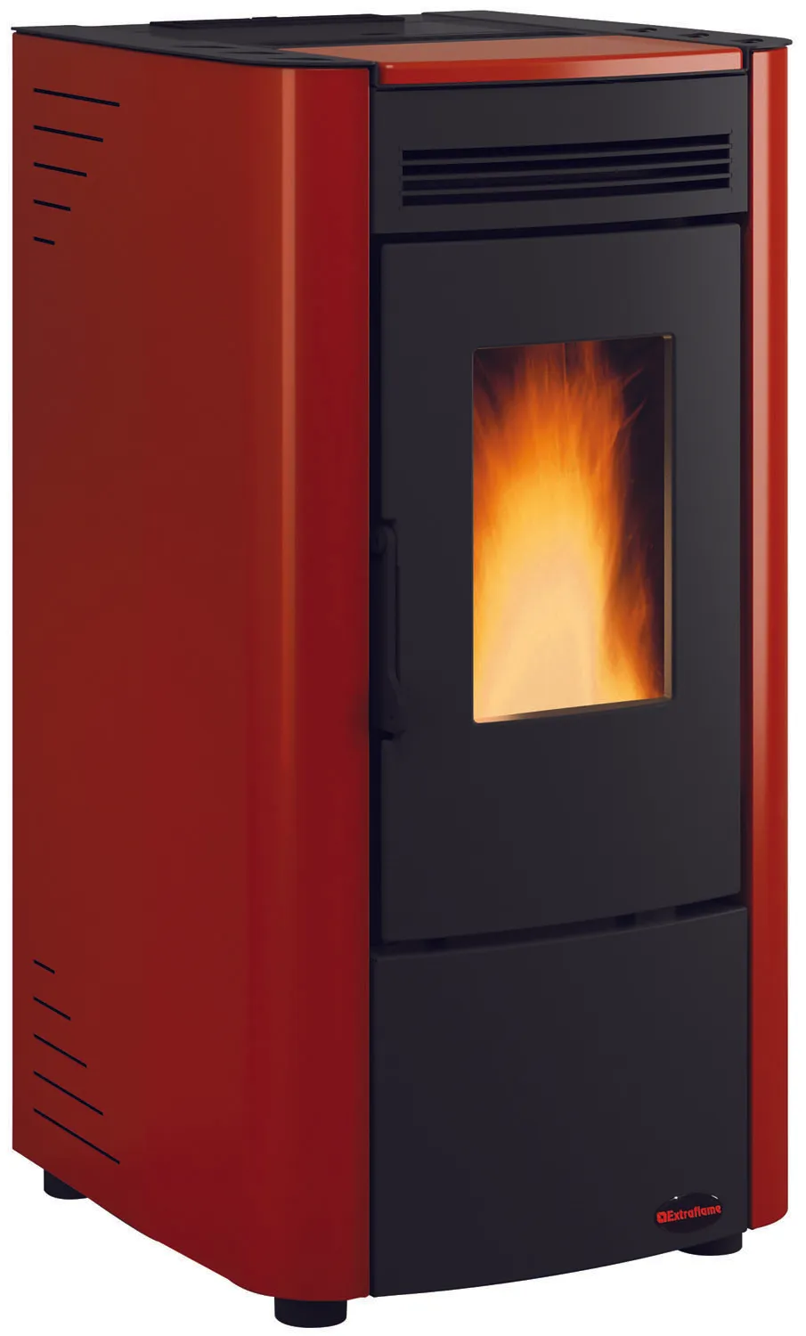 STUFA A PELLET EXTRAFLAME BORDEAUX KETTY EVO 6 DIM. 46x48xH88 CM