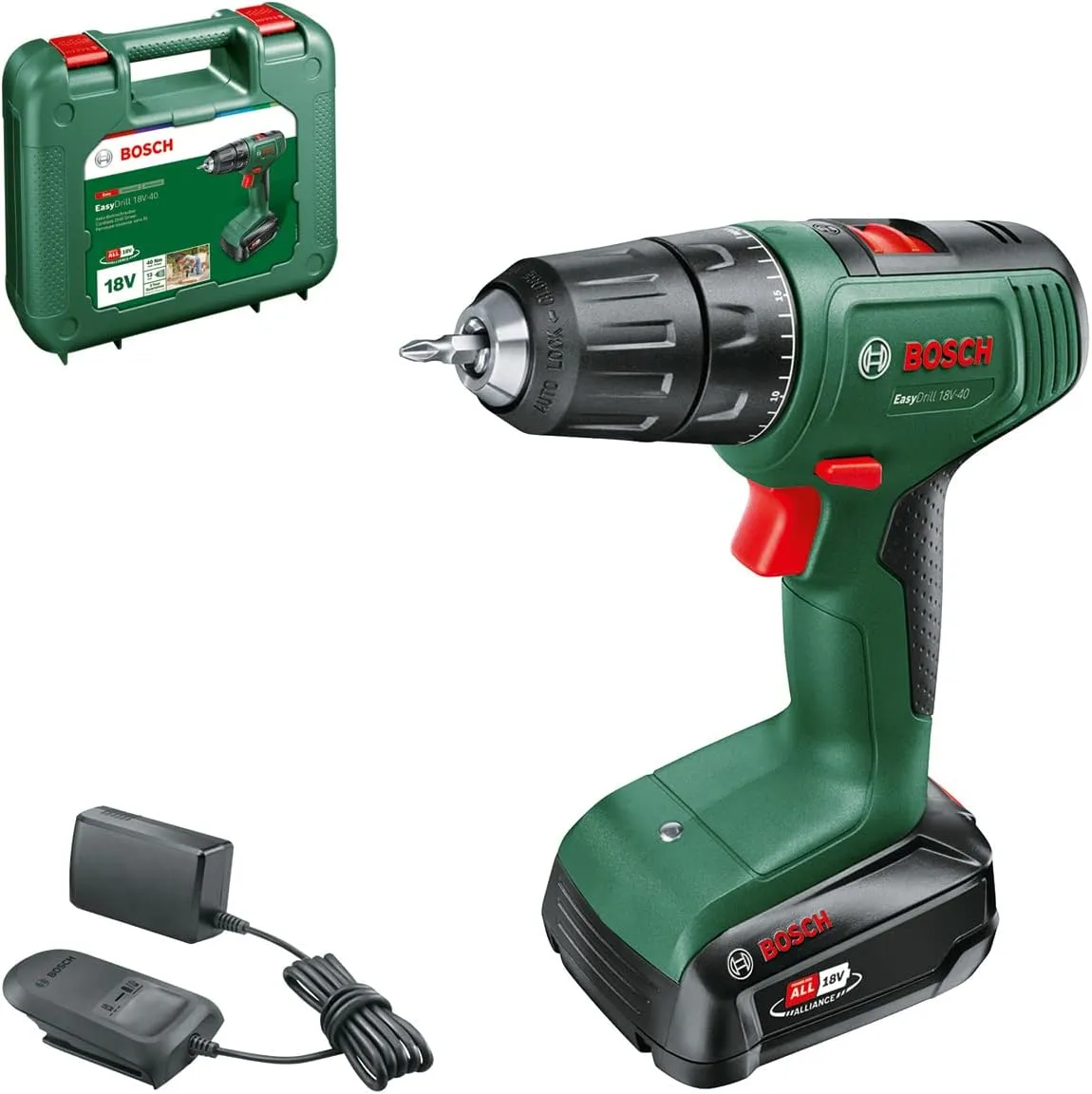 TRAPANO BOSCH 18V-40 EASY DRILL