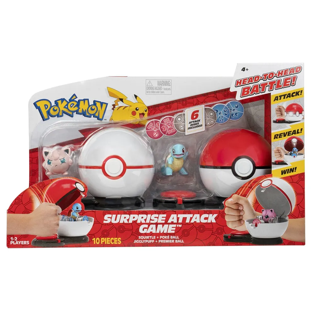 Pokemon Poke Ball Gioco di Attacco Sorpresa Giocattolo Idea Regalo per Bambini