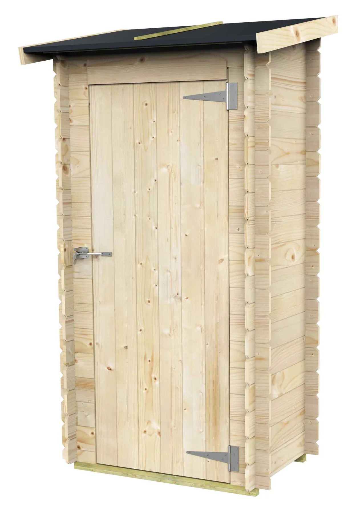 CASETTA DI LEGNO ARTURO BH16 dim. 94x64 cm PORTA SINGOLA CIECA