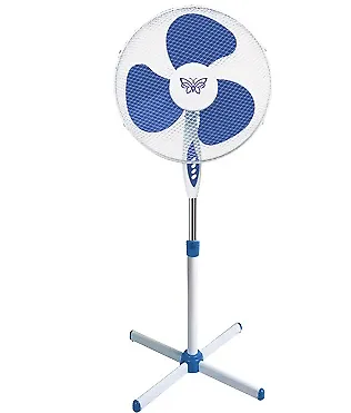 VENTILATORE BUTTERFLY BLU DA TAVOLO T.40