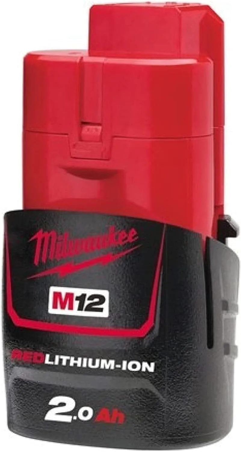 Milwaukee Batteria 2,0 Ah agli ioni di litio M12B2