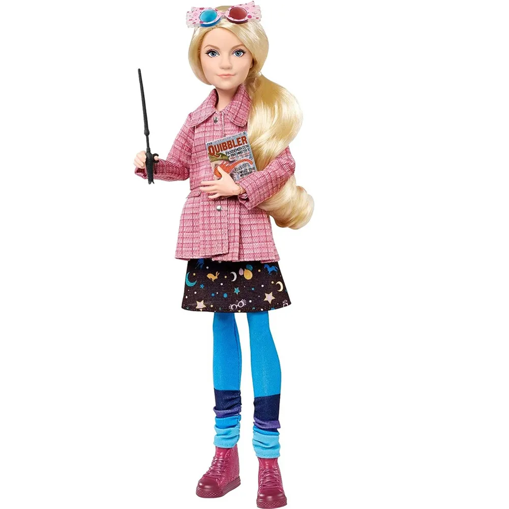 Mattel Harry Potter Personaggio Articolato Luna Lovegood Bacchetta Action Figure