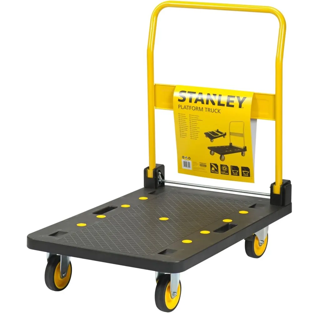 Stanley Carrello Portapacchi Piattaforma per Camion Polipropilene Portata 250 kg