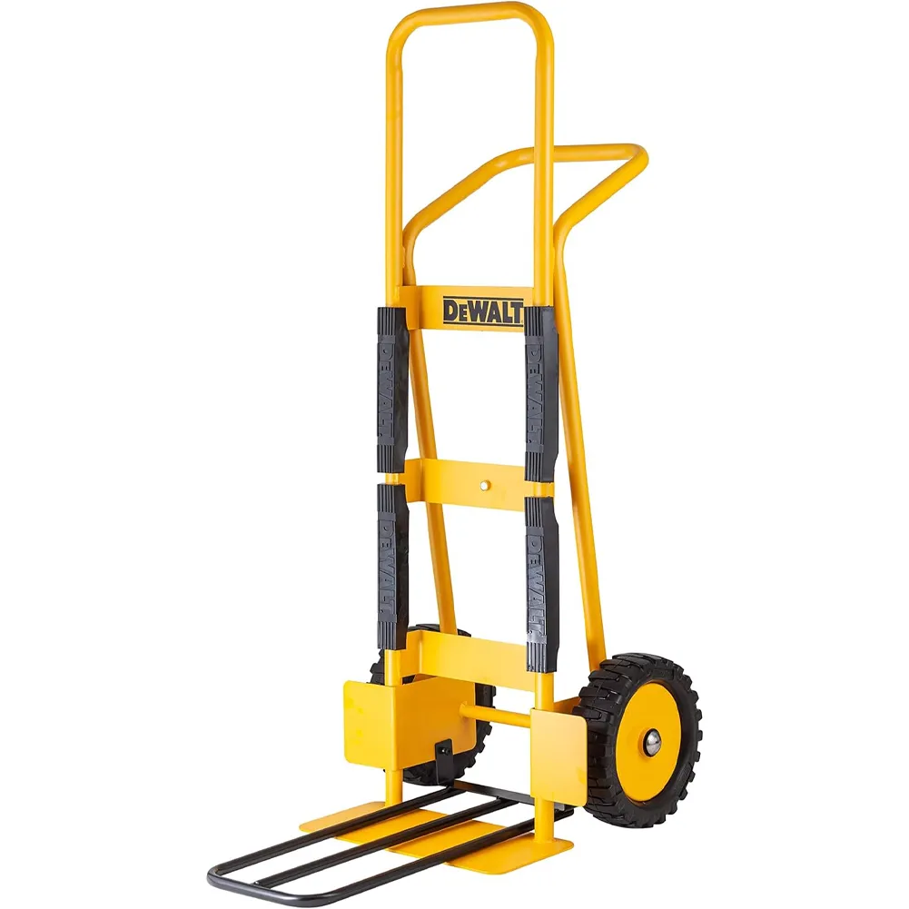 DEWALT Kit Carrello Portapacchi da Cantiere  con Manico in Acciaio Portata 500kg