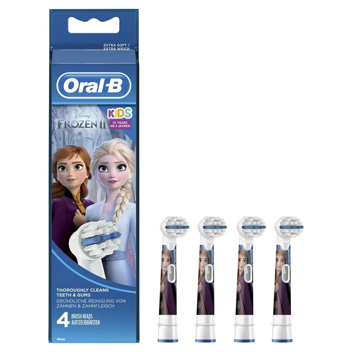 Testina di Ricambio Oral-B EB 10-4FFS  4UD Viola Multicolore