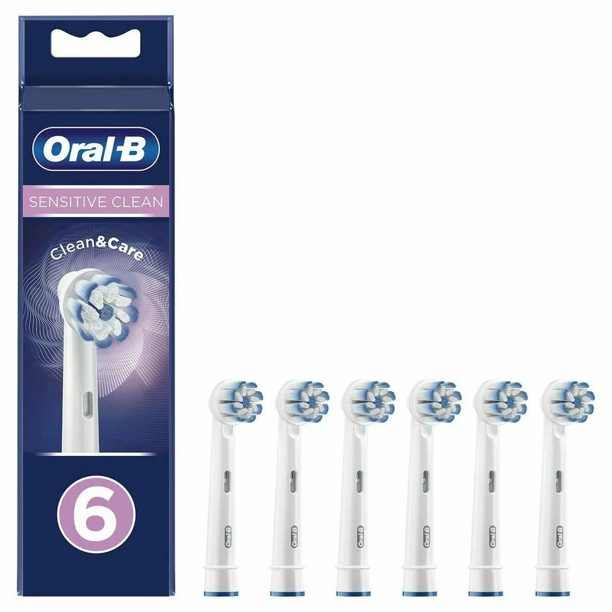 Ricambio per Spazzolino da Denti Elettrico Oral-B EB60-6FFS 6 pcs