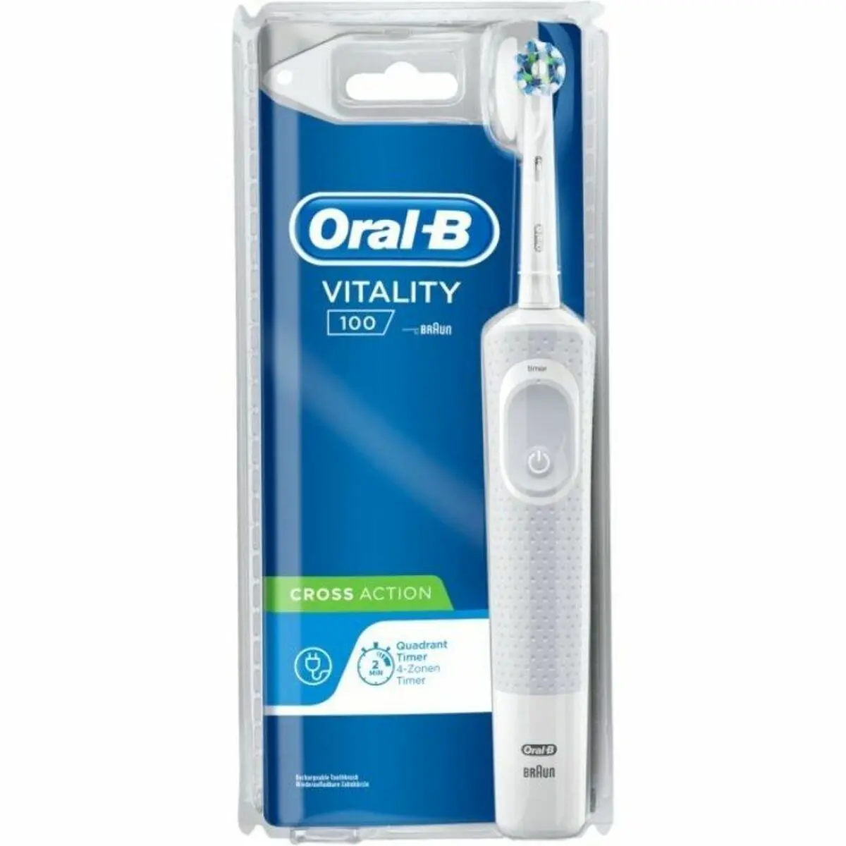 Spazzolino da Denti Elettrico Braun Vitality 100 Crossaction