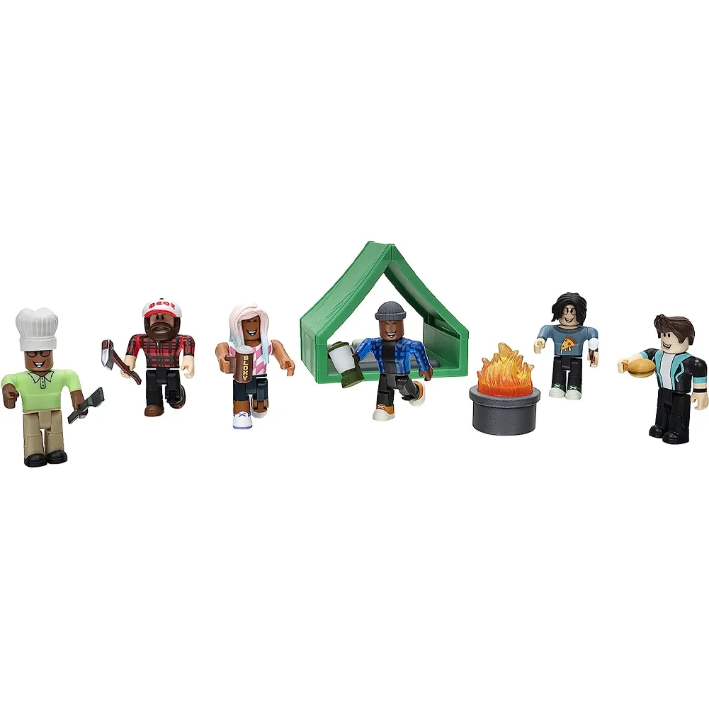 Roblox Benvenuti a Bloxburg Set Camping Crew Personalizzabile Gioco Idea Regalo