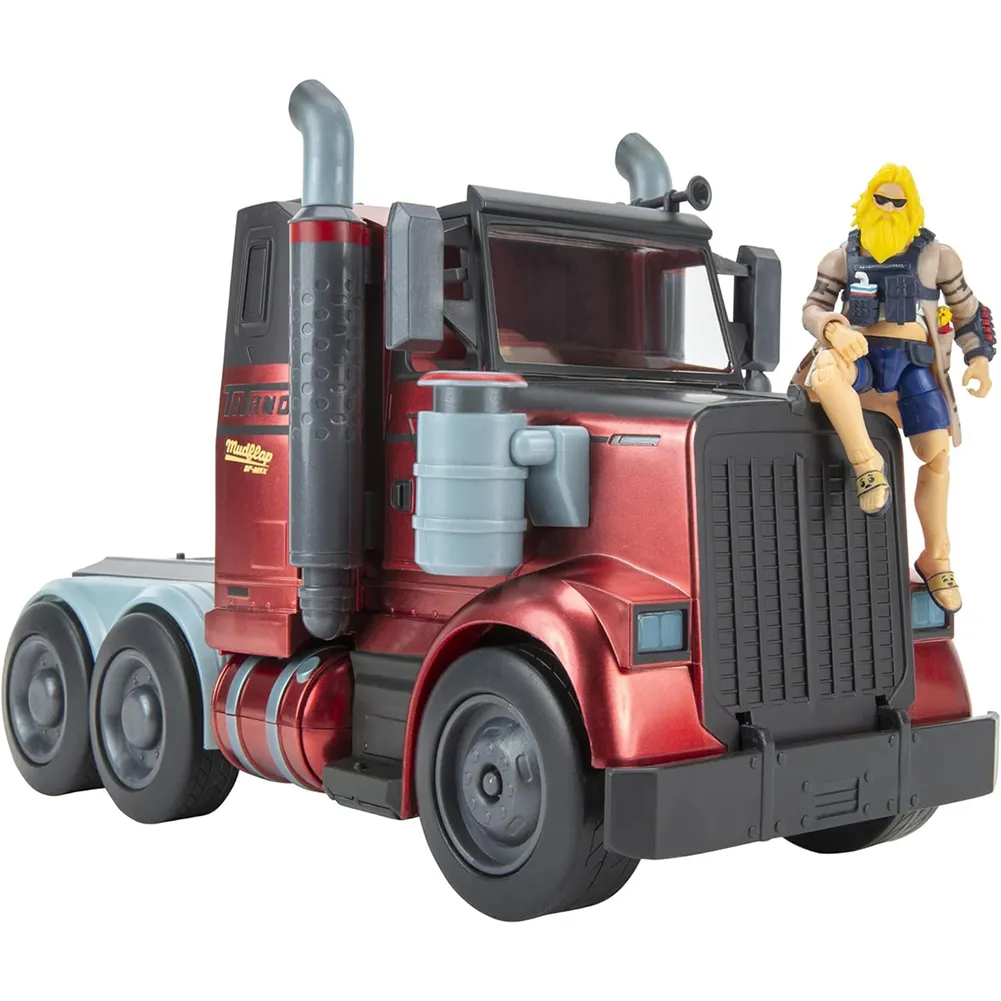 Fornite Mudflap con Veicolo Action Figure con Telecomando e Accessori Idea Regalo