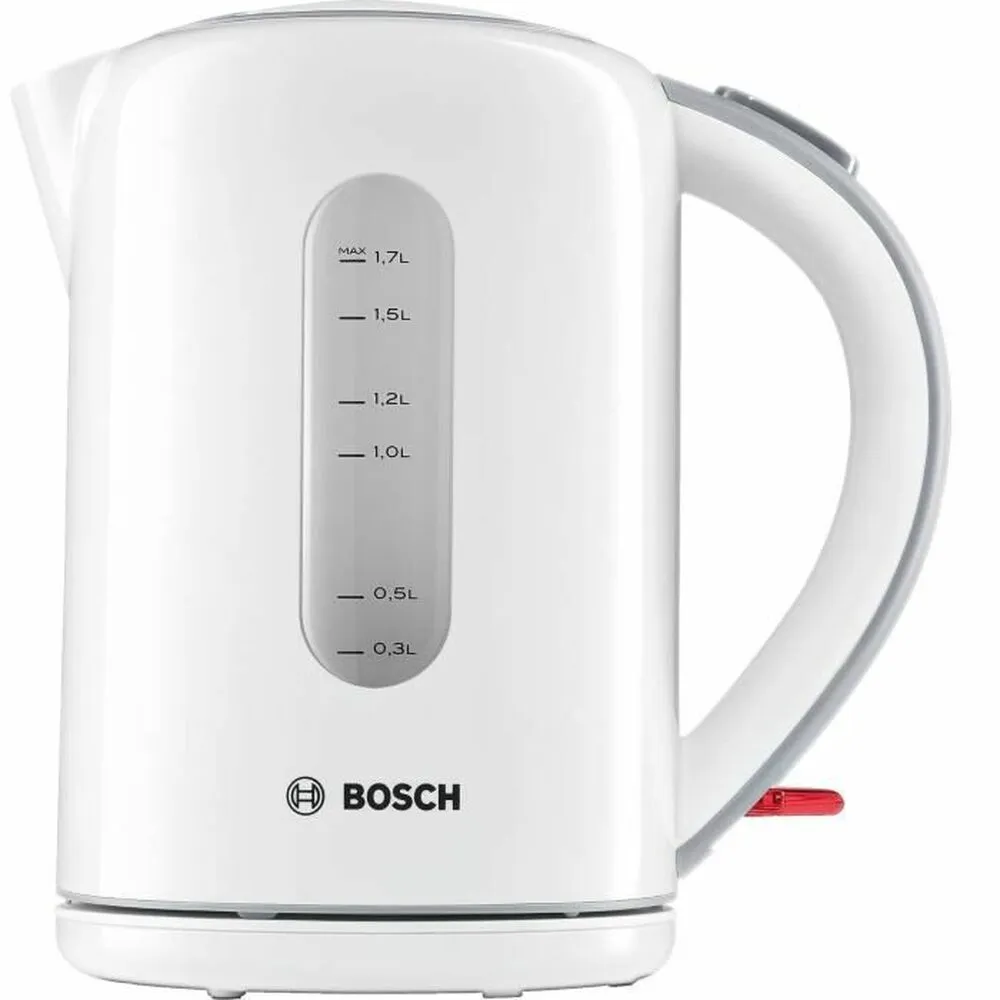 Bollitore BOSCH TWK7601 Bianco Acciaio inossidabile Plastica 2200 W 1,7 L