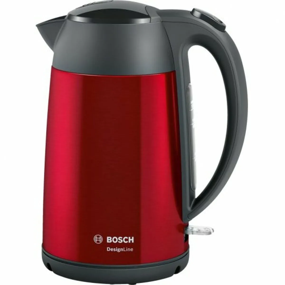 Bollitore BOSCH TWK3P424 Rosso Rosso/Nero Acciaio inossidabile 2400 W 1,7 L