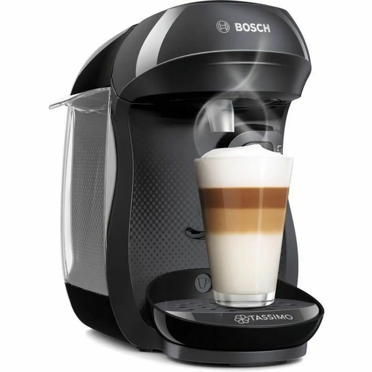 Caffettiera con Capsule BOSCH Tassimo HAPPY 1400 W Nero